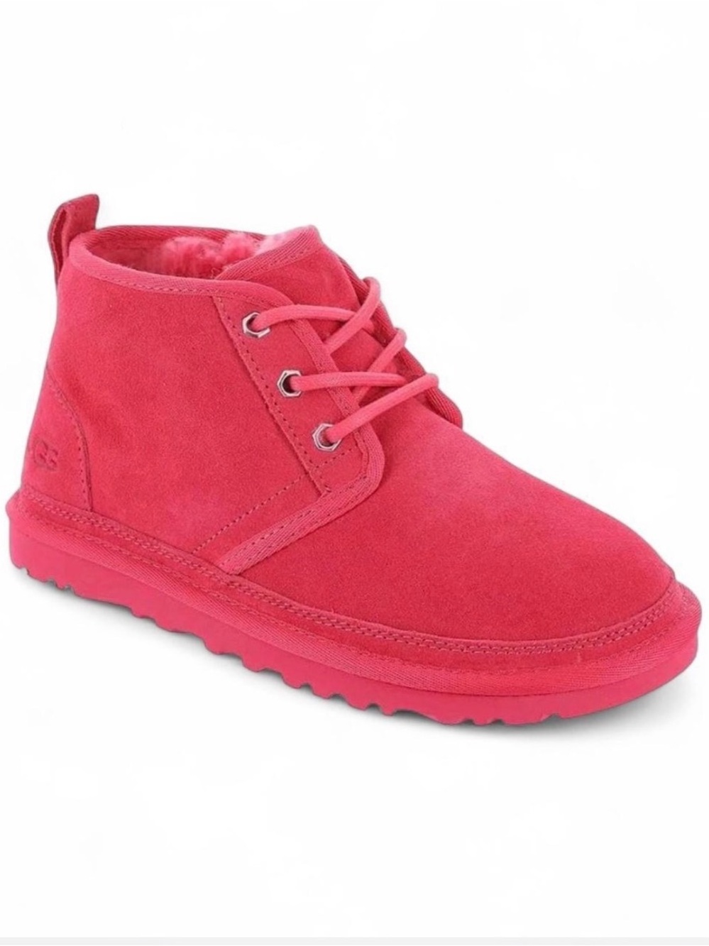 UGG Neumel Pink Boots Women’s S/N 3236 Lace Up